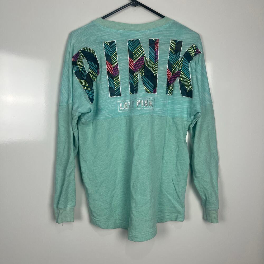 PINK Victoria's Secret Long Sleeve Size XS Mint Green